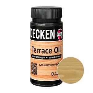 Масло DECKEN Terrase Oil Wood для террас Дуб 0,125 л