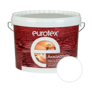 Аквалазурь EUROTEX Белый 2,5 кг