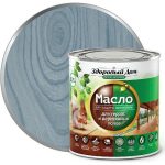 Масло деревозащитное Здоровый дом для террас и полов серо-голубое 1,8 л