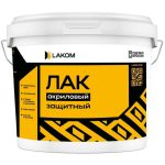 Лак акриловый защитный Lakom для дерева 20 кг