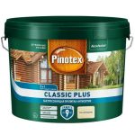 Пропитка-антисептик для древесины Pinotex Classic Plus 3 в 1 Ель натуральная 9 л