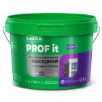 Краска акриловая ЛАКРА Prof It фасадная бесцветная 3кг