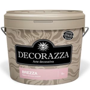 Декоративное покрытие DECORAZZA Brezza BR 001 5 л