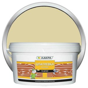 Шпатлевка акриловая по дереву Лакра Бук 0,6 кг