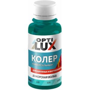 Колер универсальный Optilux 15 морская волна (0,1л)