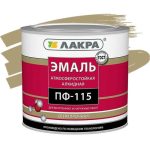 Эмаль Лакра ПФ-115 бежевая 2,8 кг