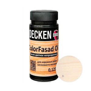 Масло DECKEN Color Fasad Oil Trend Слоновая кость 0,125 л