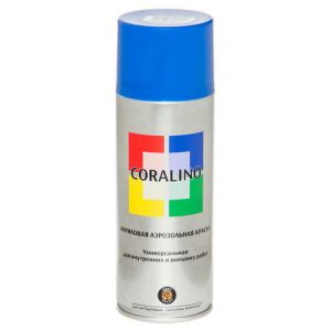 Краска аэрозольная CORALINO RAL 5005 сигнальный синий 520мл