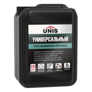 Грунт акриловый UNIS универсальный 10л