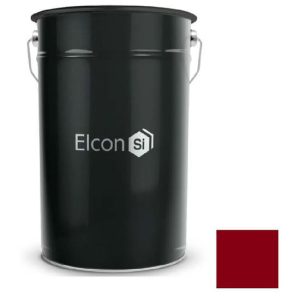 Эмаль термостойкая Elcon КО-870 400 градусов ярко-красная 25 кг