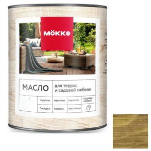 Масло для террас Mокке 9616 лесной орех 1,8 л