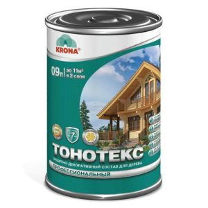 Средство деревозащитное ТОНОТЕКС 0,9л бесцветный