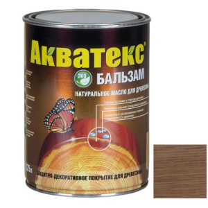 Бальзам масло для древесины Акватекс Лиственница 0,75 л