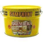 Эмаль акриловая Symphony Premiera А полуглянцевая в металлическом ведре 2,7 л