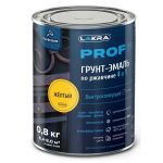Грунт-эмаль по ржавчине 4 в 1 Лакра Prof it желтый 0,8 кг