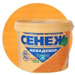 Антисептик тонирующий Сенеж Аквадекор 105 Калужница 0,9 кг
