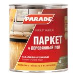 Лак алкидно-уретановый Parade Classic L10 Паркет & Деревянный пол паркетный глянцевый 0,75 л