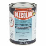 Эмаль НЦ-132П Olecolor черная 0,7 кг