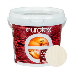 Аквалазурь EUROTEX Белый 0,9 кг