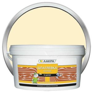 Шпатлевка акриловая по дереву Лакра Береза 0,6 кг
