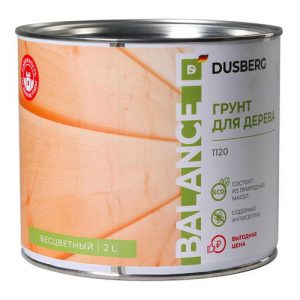 Грунт-антисептик для дерева DUSBERG Balance 2л бесцветный