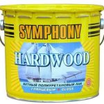 Лак яхтный Symphony Hardwood глянцевый 9 л