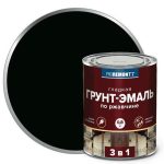 Грунт-эмаль алкидная PROREMONTT 3в1 по ржавчине 0,8 кг черная