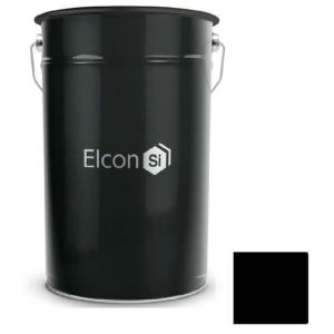 Эмаль термостойкая Elcon КО-8104 700 градусов чёрная 25 кг