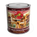 Лак ПОЛИ-Р быстросохнущий шелковисто-матовый 2,5 л