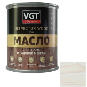 Масло для террас и садовой мебели VGT белый ясень 0,75 кг