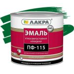 Эмаль Лакра ПФ-115 зеленая 2,8 кг