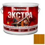 Покрытие алкидное защитно-декоративное для древесины Акватекс Экстра полуглянцевое Дуб 9 л