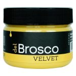Краска акриловая DEL BROSCO Velvet интерьерная 0,25л желтая