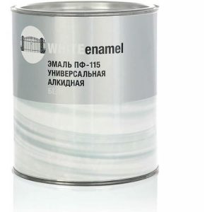 Эмаль ПФ-115 СТАНДАРТ полуматовая белая (2,7кг)