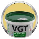 Шпатлевка акриловая по дереву VGT Экстра Сосна 50 кг