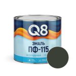 Эмаль FORMULA Q8 ПФ-115 Темно-серый 1,9 кг