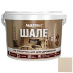 Лак акриловый для древесины Акватекс Шале ваниль 9 кг