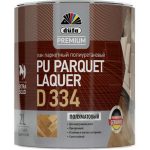 Лак паркетный Dufa Premium PU Parquet Laquer D334 полуматовый 2 л