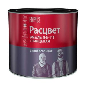 Эмаль универсальная ПФ-115 Расцвет, глянцевая, темно-зеленая, 2,7 кг