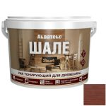 Лак акриловый для древесины Акватекс Шале канадский орех 2,5 кг