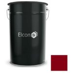 Эмаль термостойкая Elcon КО-8111 500 градусов красно-коричневая 25 кг