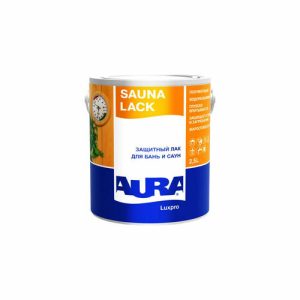 Лак для бань и саун AURA Sauna Lack 2,5л