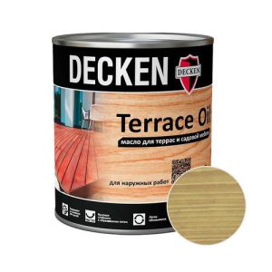 Масло DECKEN Terrase Oil Wood для террас Бук 0,75 л