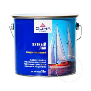 Лак OLIMP яхтный матовый 2,7 л