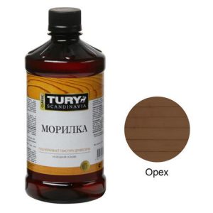 Морилка TURY 0,5л орех