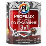 Грунт-эмаль Profilux 3 в 1 по ржавчине белая 1,9 кг