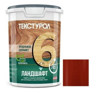 Средство для защиты древесины Текстурол Ландшафт Рябина 0,9 л