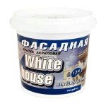 Краска ВД White House, фасадная 1,5 кг