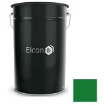 Эмаль термостойкая Elcon КО-8111 400 градусов зелёная 25 кг