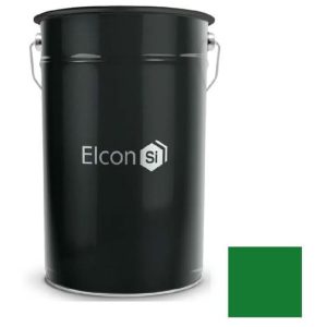 Эмаль термостойкая Elcon КО-8111 400 градусов зелёная 25 кг